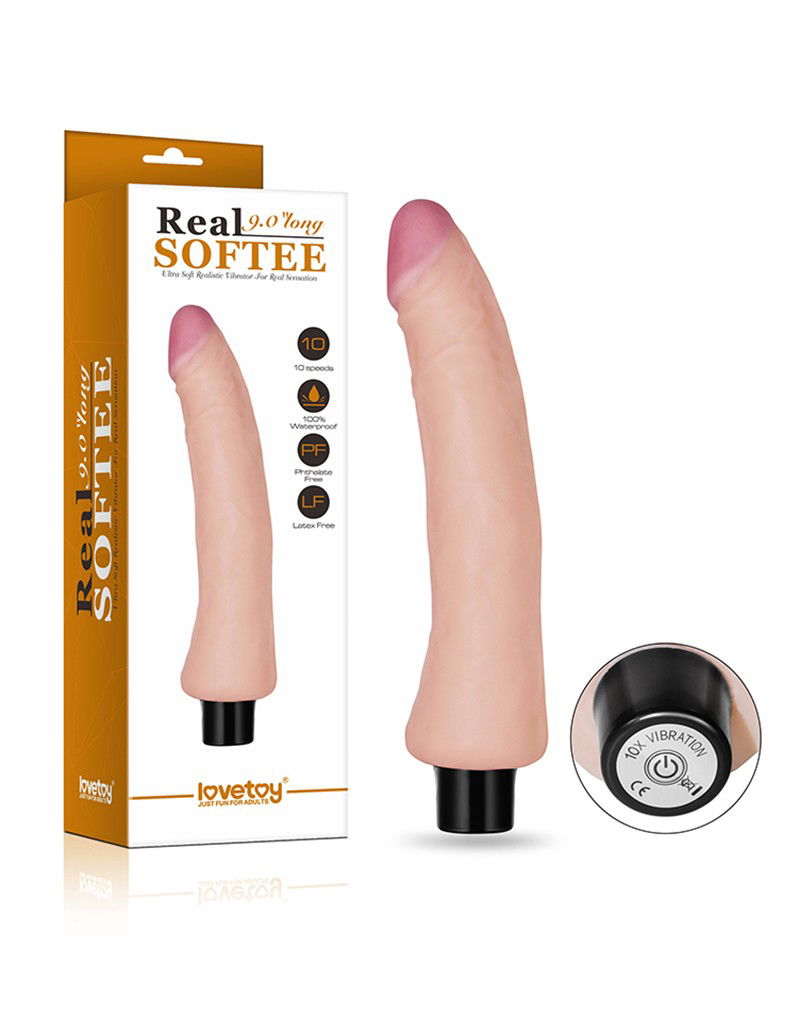 Vibrator Real Softee 9"