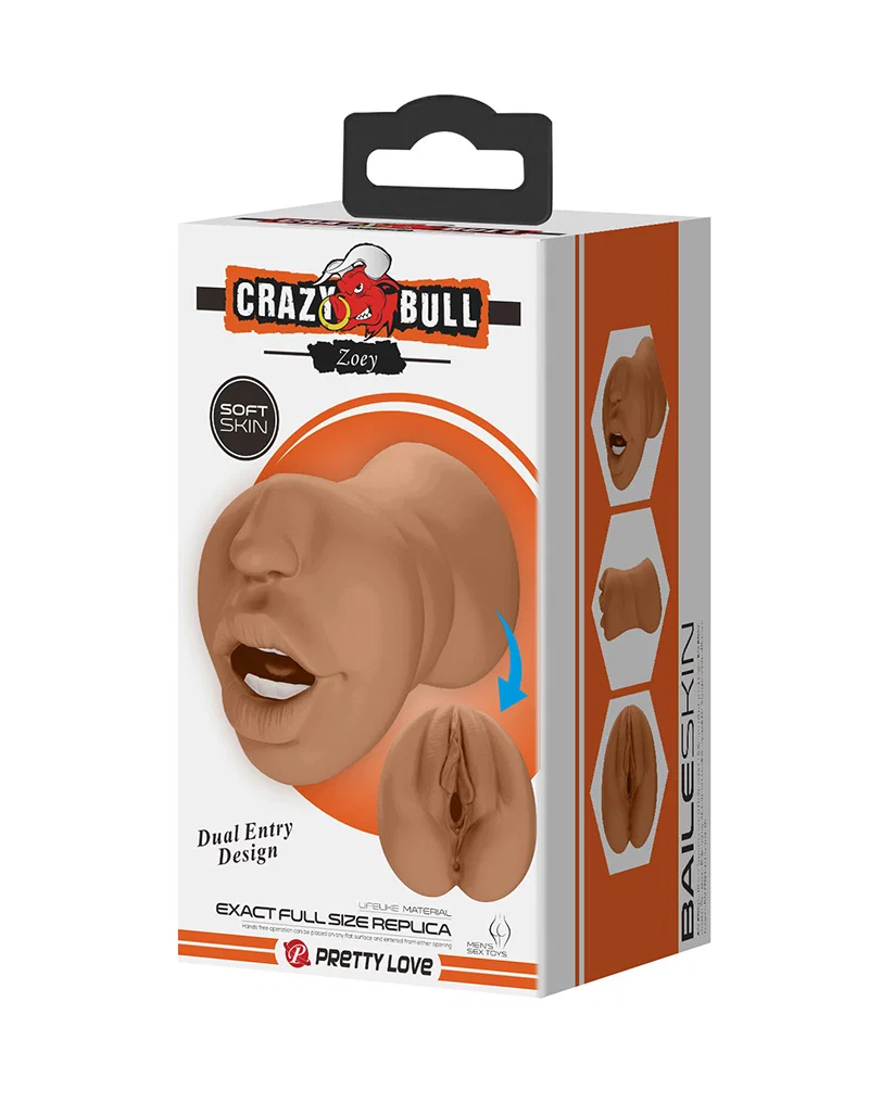  Мастурбатор Crazy Bull - Zoey