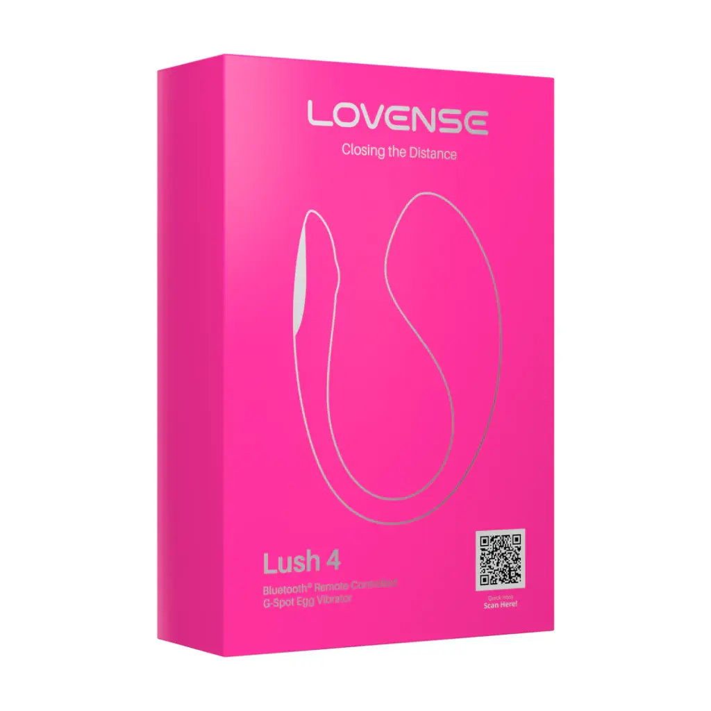 Lush 4 - Powerful App-controlled Wearable G-spot Egg Vibrator - Pink