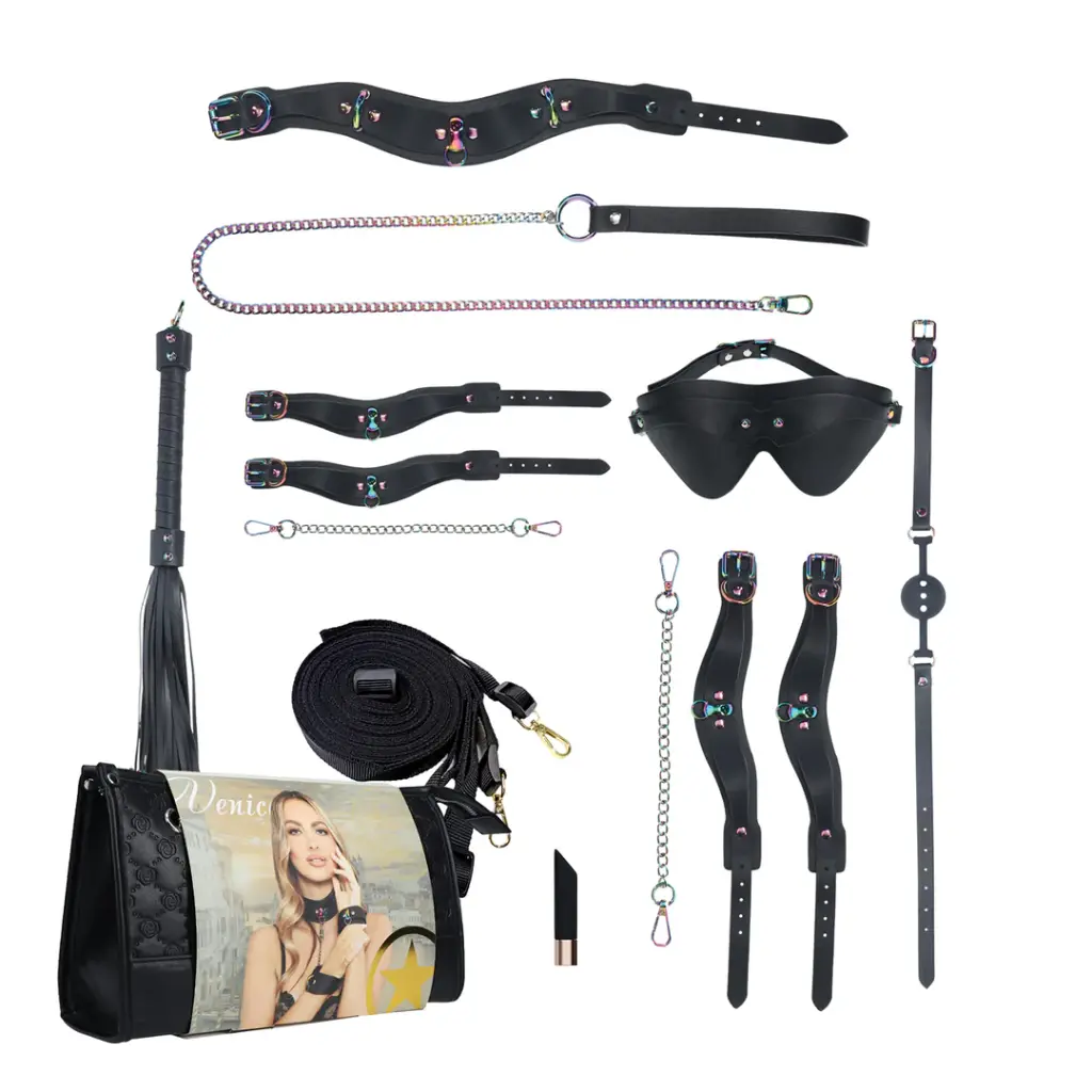 BDSM Venice Collection - Kit with Bag - Black