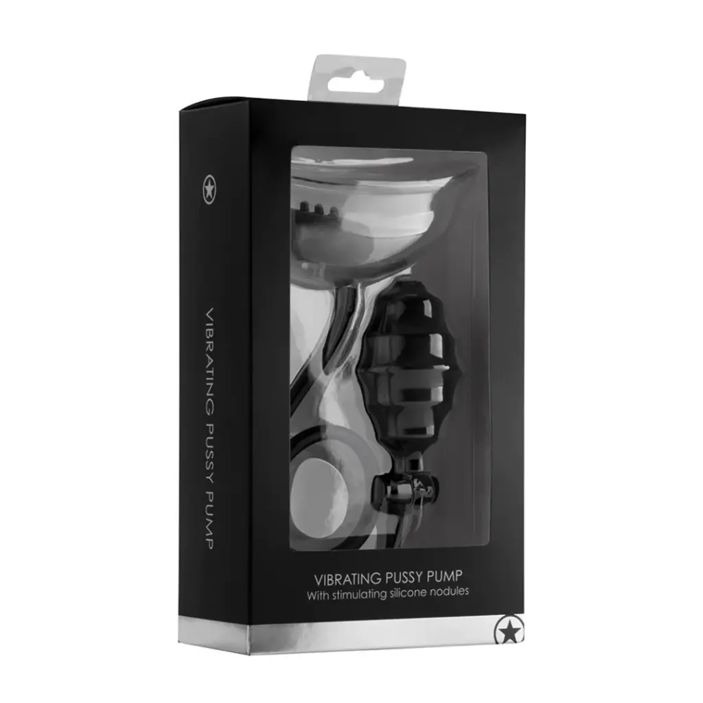 Vibrating pussy pump Ouch!