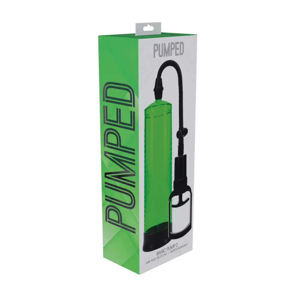 Standard penis pump - green