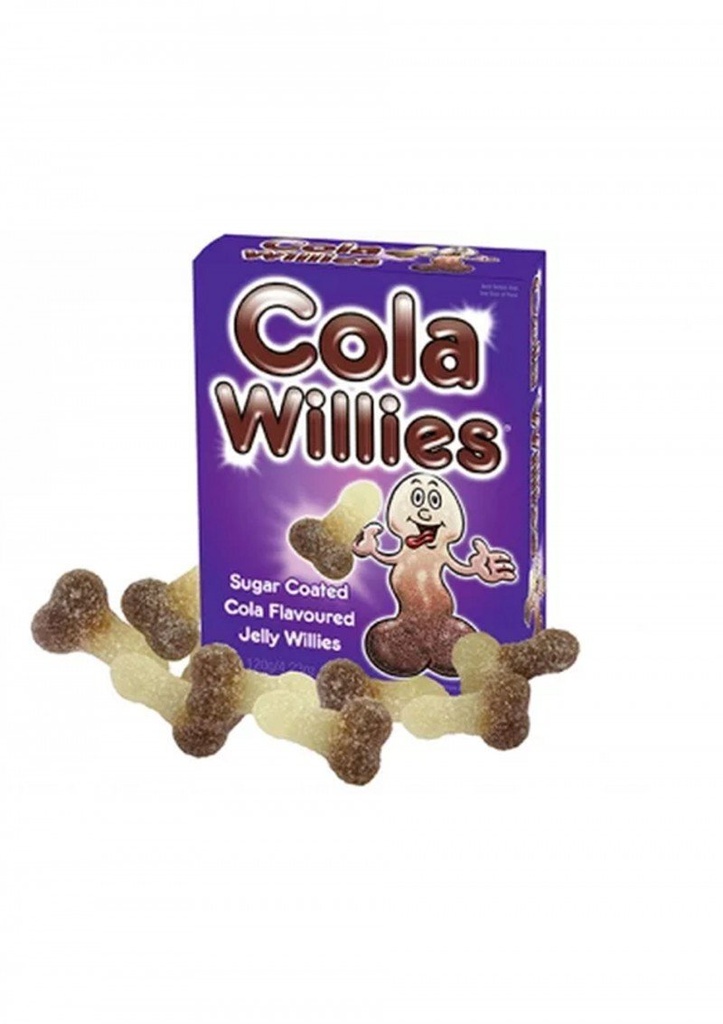Пенис желирани бонбони Willies с вкус на Кола