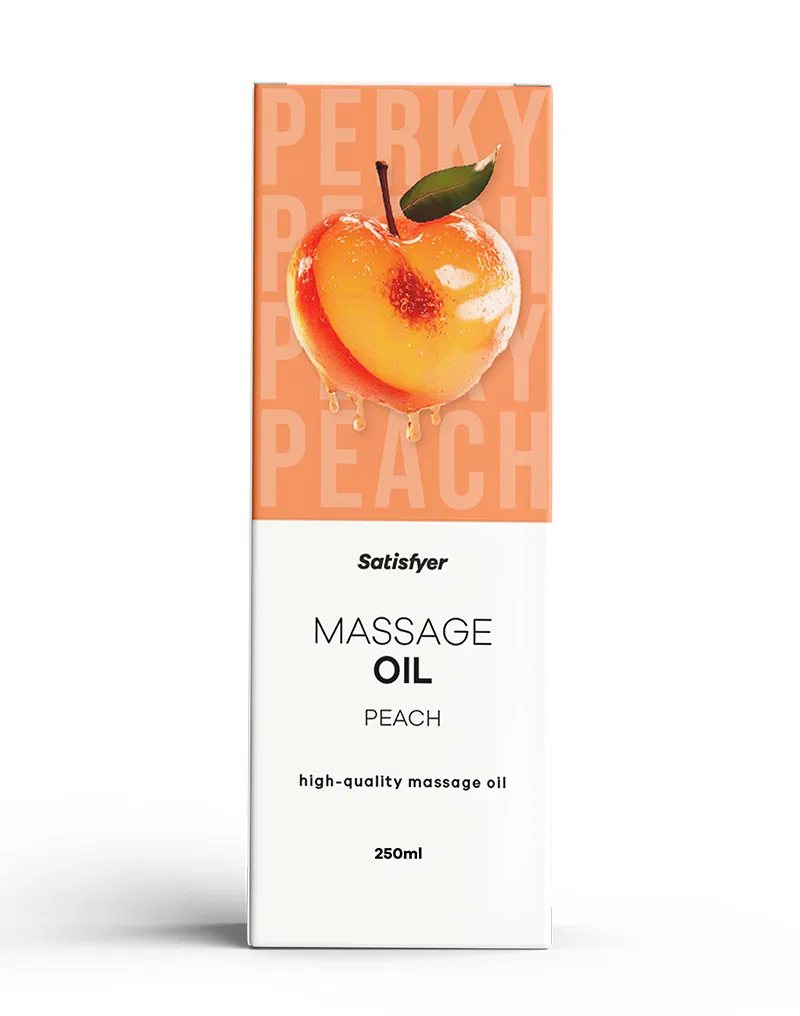 Satisfyer - Massage Oil - Peach - 250ml