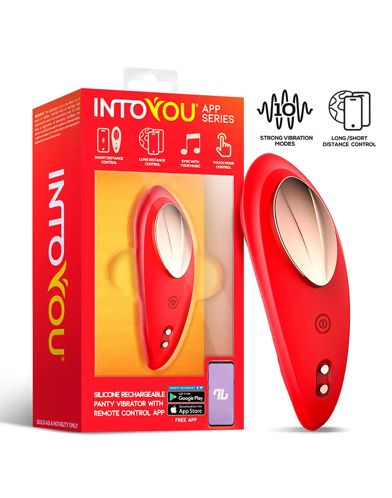 IY - Panty Vibrator with App. - Red