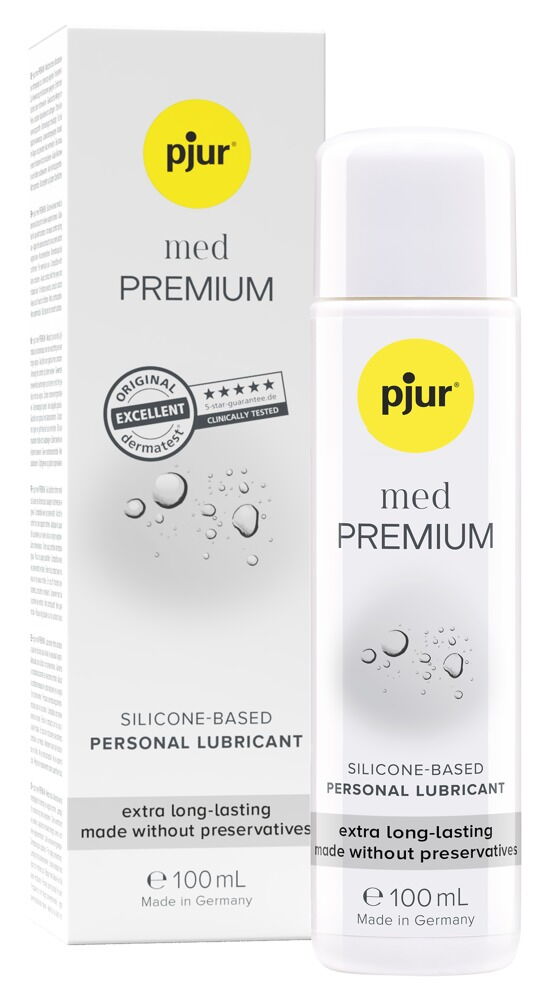 Medical grade silicone Lubricant for sensitive skin Pjur med Premium