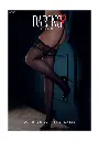 Satin Touch Garterbelt Stockings - Daring One size