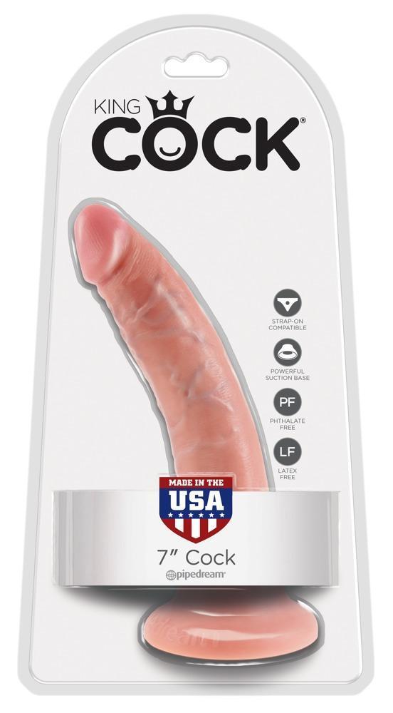 Дилдо King Cock Flesh 7 "/18см