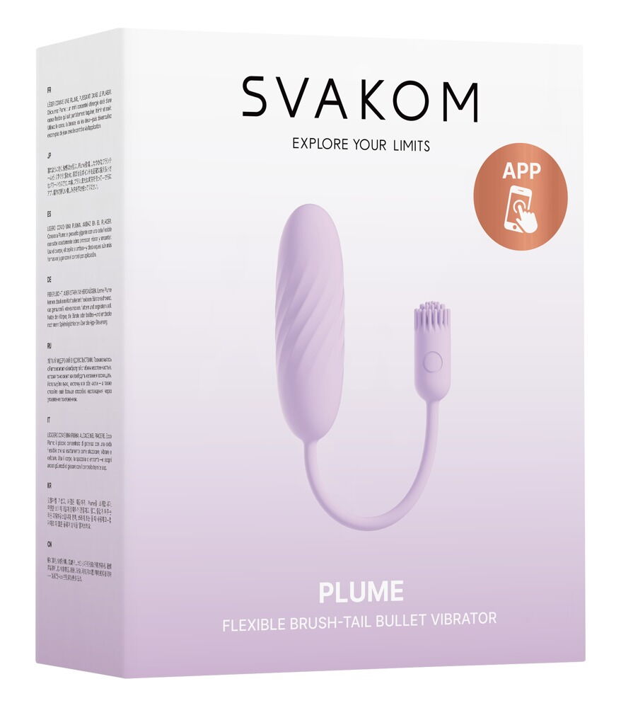 Виброяйце с клиторстимулатор SVAKOM + APP Control
