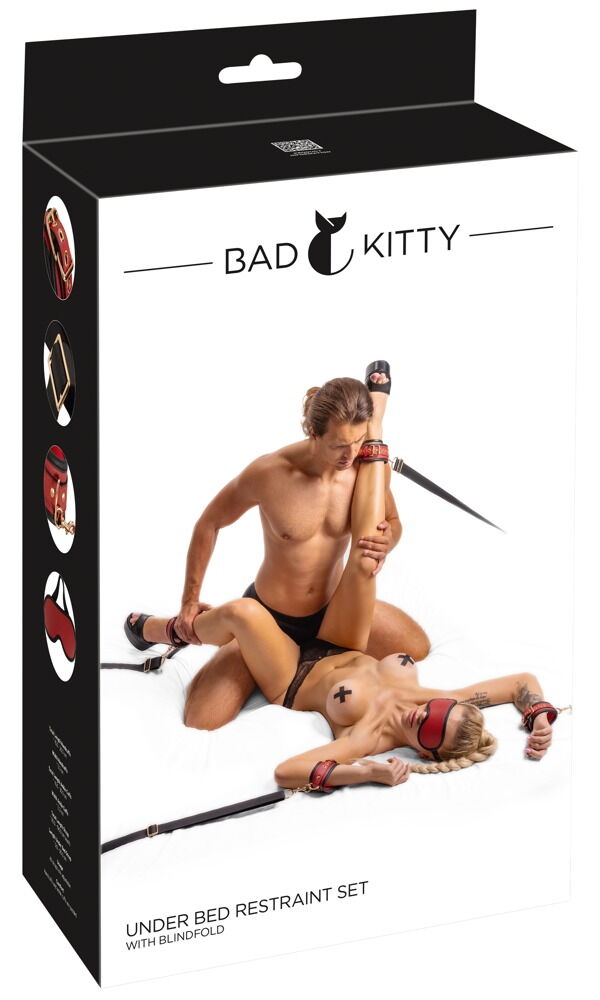 Комплект за връзване за легло Bad Kitty 
