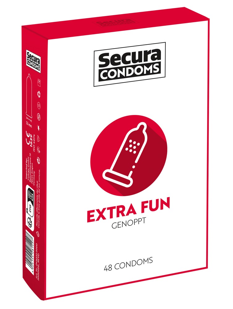 Презерватив Secura Extra Fun