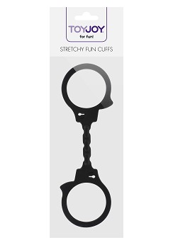 Black Silicone Handcuffs