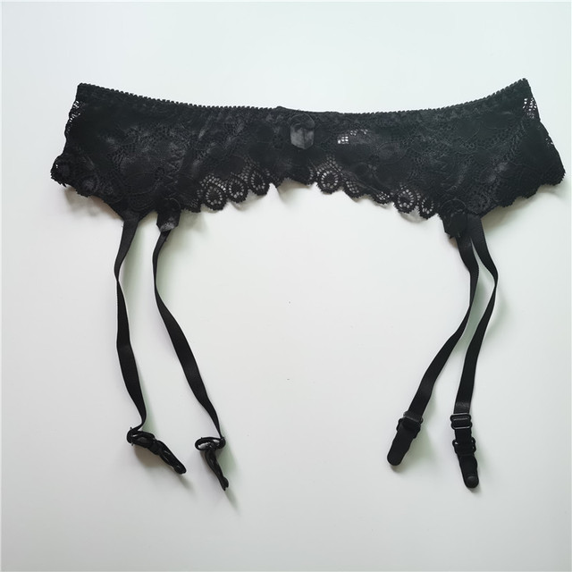 Black Lace Garter XL