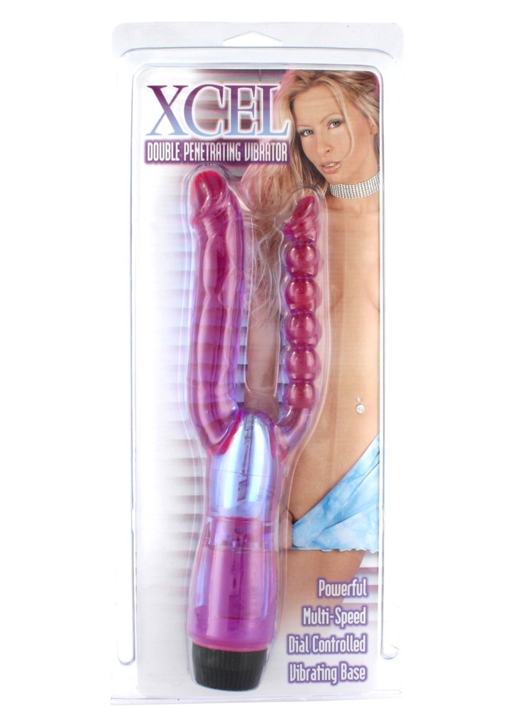 2in1 Vibrator - Purple