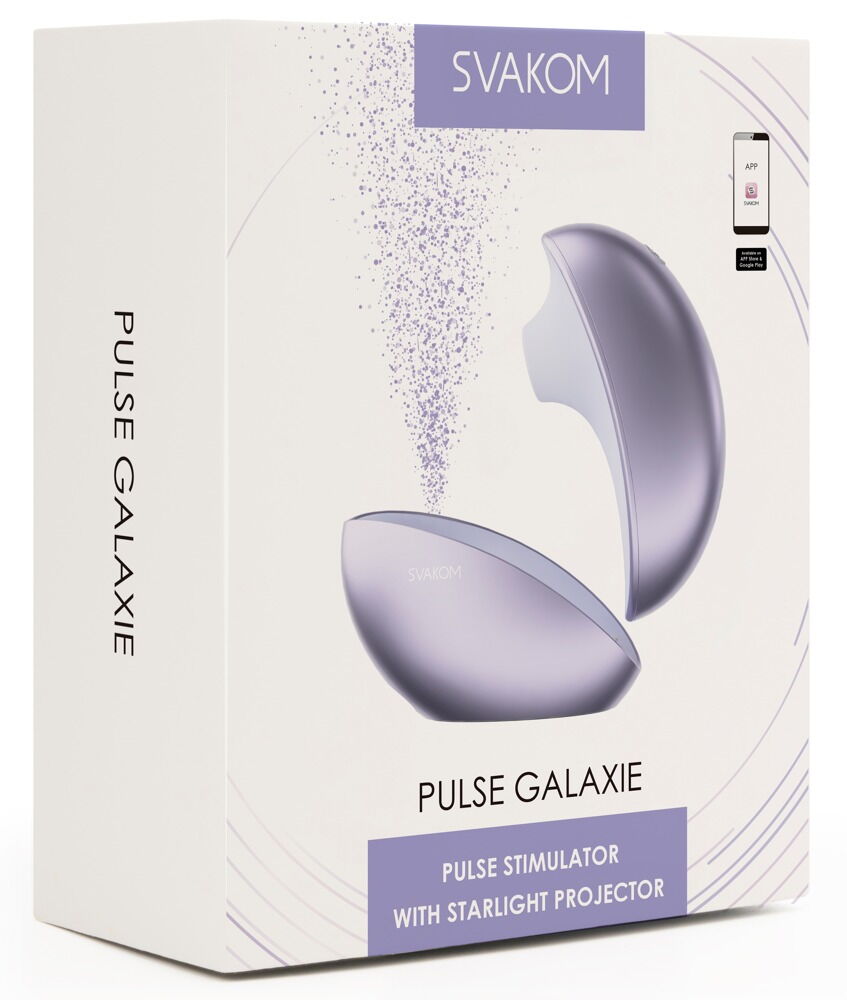 Air stimulator Pulse Galaxie with APP control and Starlight Projector