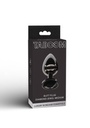 Anal plug - black metal/stone M TABOOM