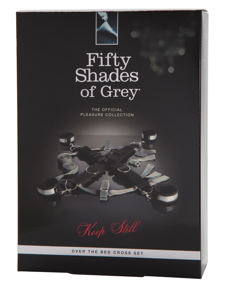  Връзки за легло с белезници Keep Still Fifty shadows of Gray