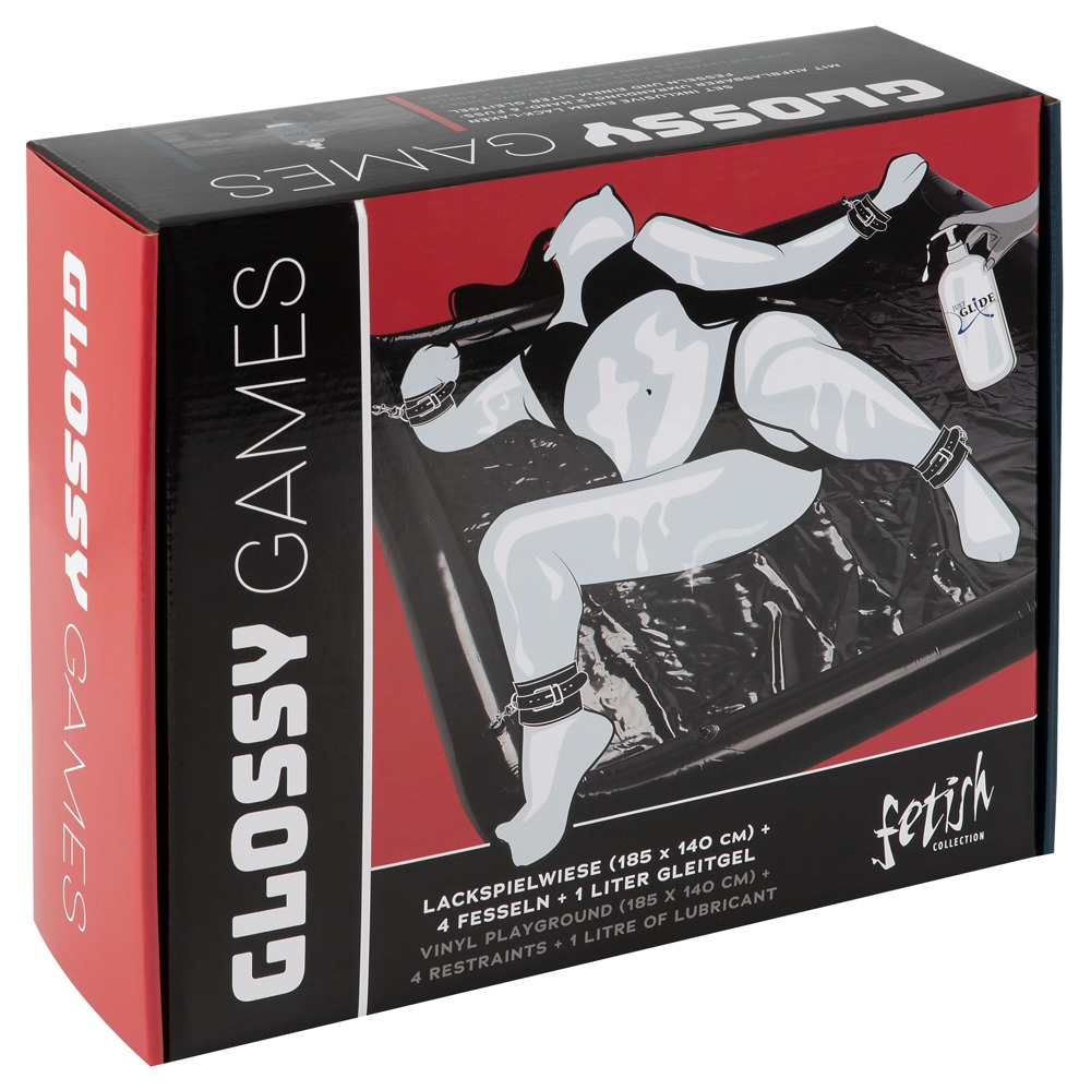 Vinyl bed for sex games