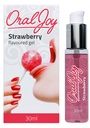 Oral love gel with strawberry flavor