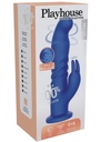 Вибратор Rotating G-Spot Rabbit син