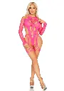 Боди Fishnet Garter Harness and Teddy
