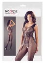Black Mesh and Lace Bodysuit S-L